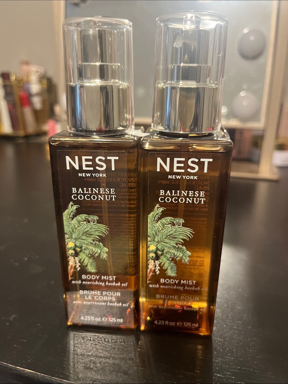 NEST Balinese Coconut Body Mist — Tropical Coconut Scent (Amber) (2)